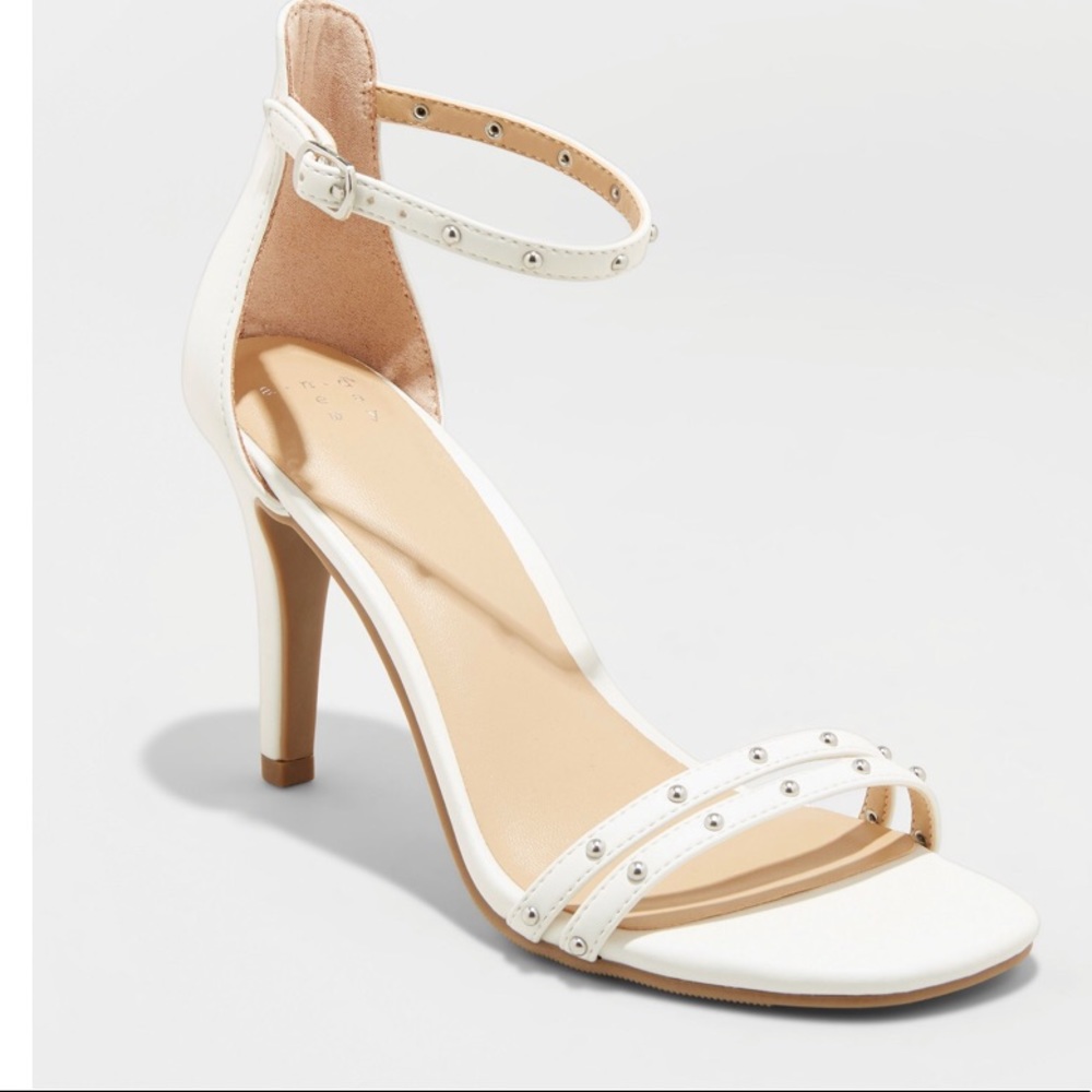 A New Day  Enya Studded Barely There Pump Heels